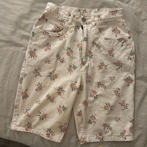 Vintage Bugle Boy Floral Shorts